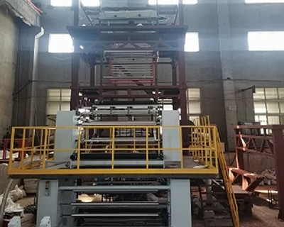 上海Waterproof coiled material HDPE base material film blowing machine